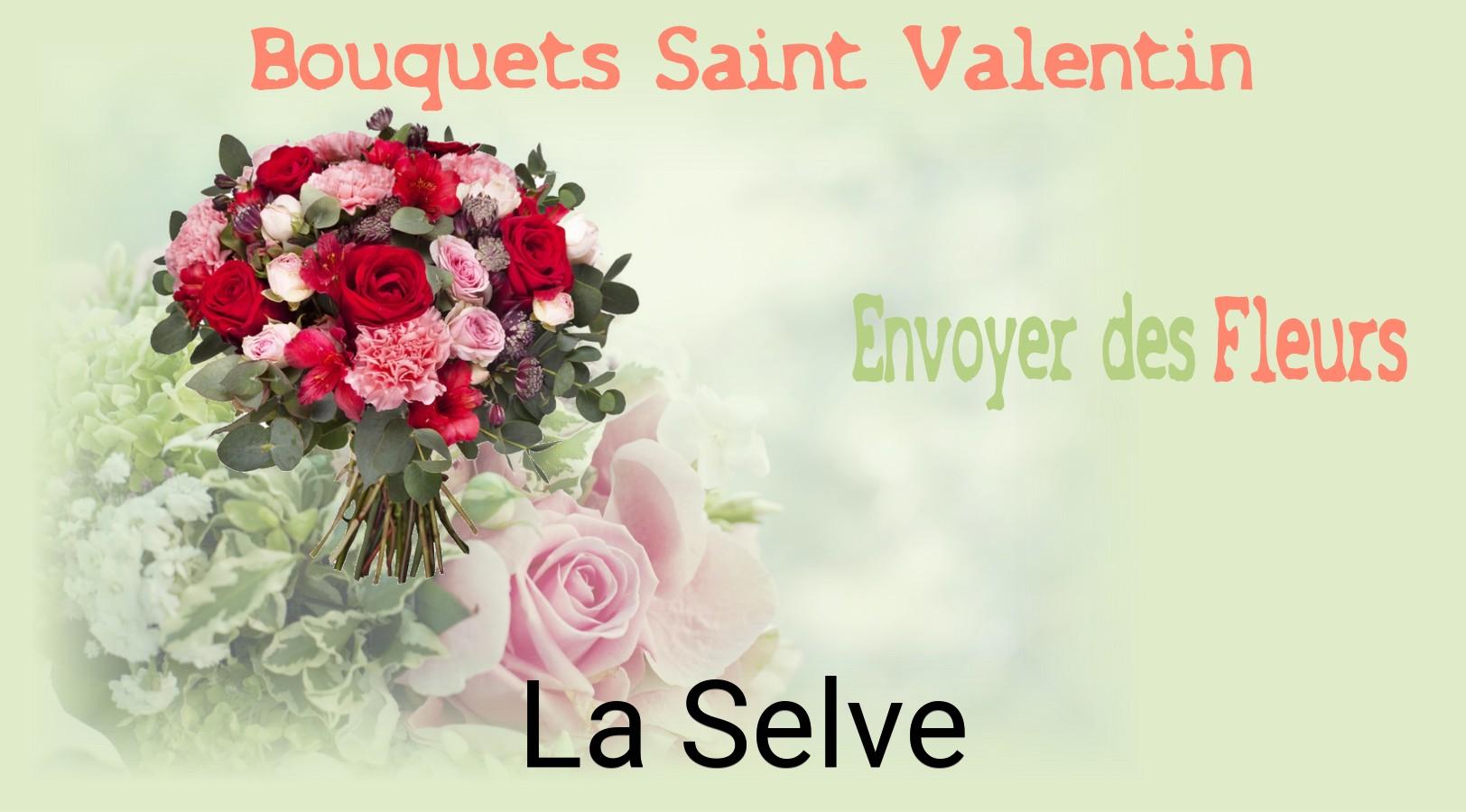 Roses de Saint-Valentin livrées à La Selve